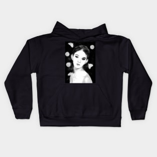 Moth Girl Kids Hoodie